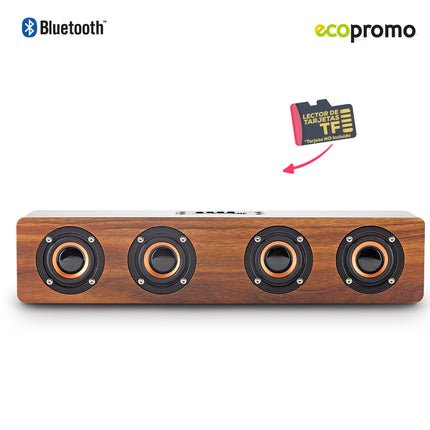 SPEAKER BLUETOOTH RETRO BAMBOO