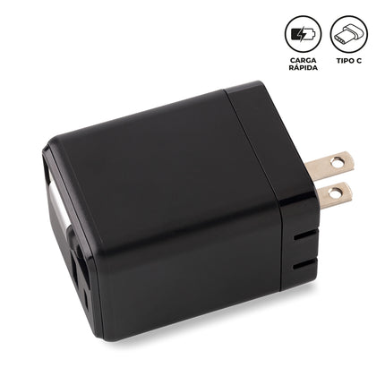 MULTICARGADOR CON PUERTOS FAST 35W