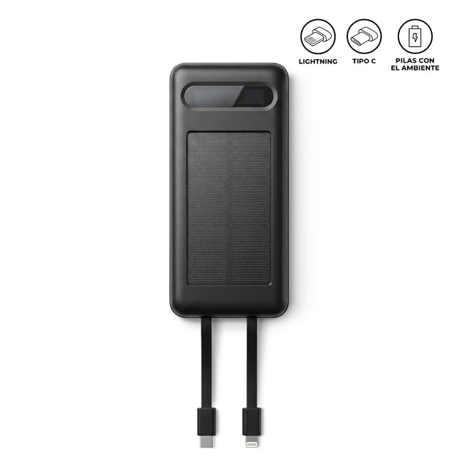 PILA RECARGABLE SOLAR TERRA 10000MAH