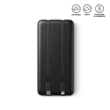 PILA RECARGABLE SOLAR TERRA 10000MAH