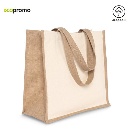 BOLSA EN ALGODON Y YUTE NARA