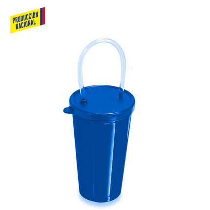 VASO CON PITILLO - PRODUCCION NACIONAL