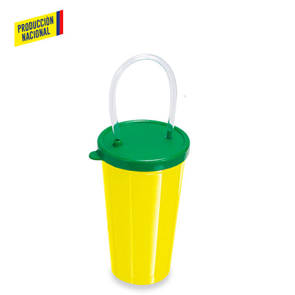 VASO CON PITILLO - PRODUCCION NACIONAL