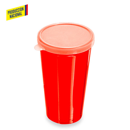 VASO TAPA PLASTICO 14 OZ- PRODUCCION NACIONAL