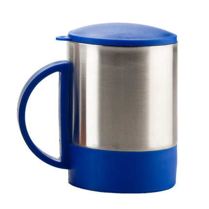 MINIMUG EN ACERO CON TAPA - 180ML