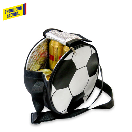 NEVERA COOLER BAG SOCCER BALL - PRODUCCION NACIONAL