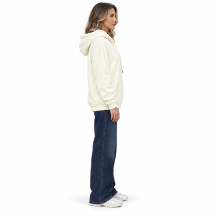 VOLDEN Hoodie Unisex vista lateral sobre fondo blanco