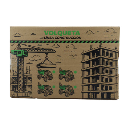 VOLQUETA GRANDE LINEA AMARILLA JU66-LL