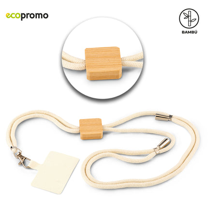 CORDON PARA PORTACELULAR BAMBOO ECO