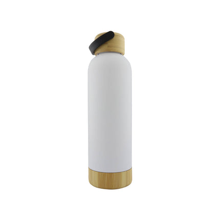 Termo Metal Bambú 2