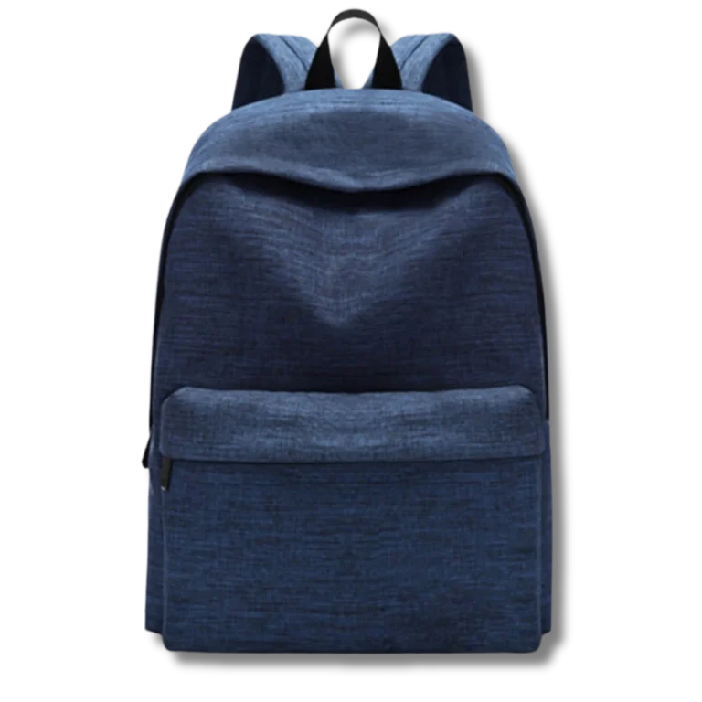 Maleta impermeable para el colegio en poliéster resistente. Diseño funcional, ideal para estudiantes. Personalizable con vinilo textil. Disponible en Colombia.