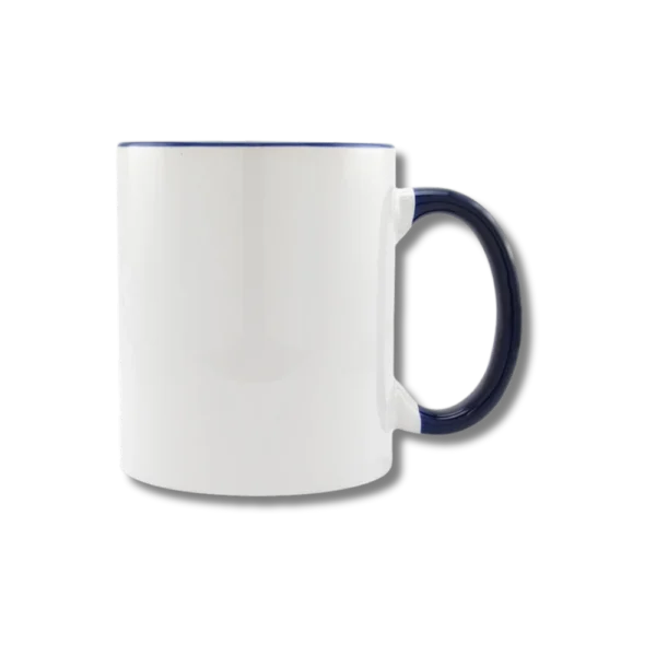 Mugs de Cerámica con Interior de Colores | Azul, Rojo, Verde y Negro - Imagen 5