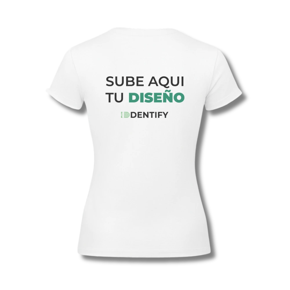 Camiseta Básica Mujer Personalizada