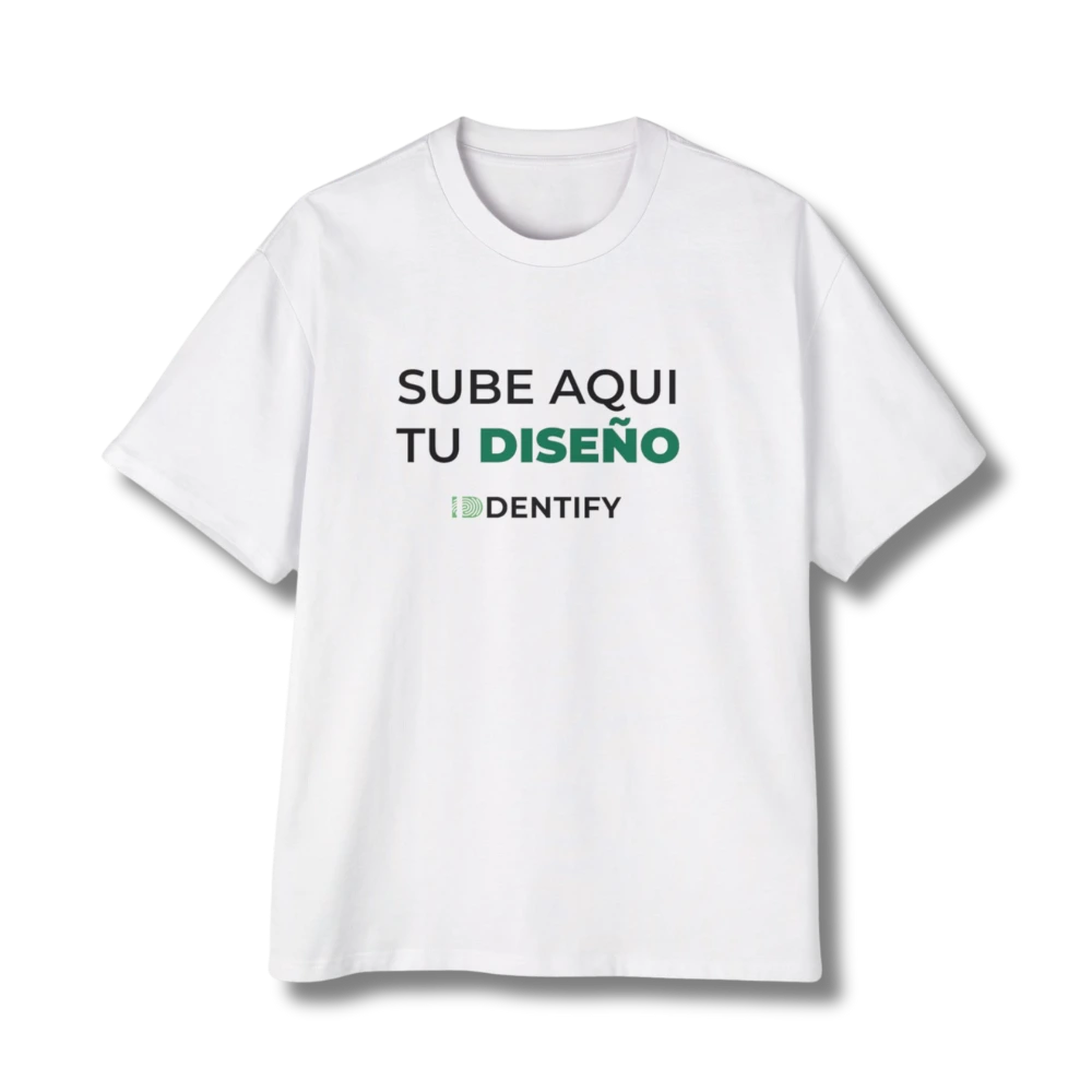 Camiseta Oversized Personalizada