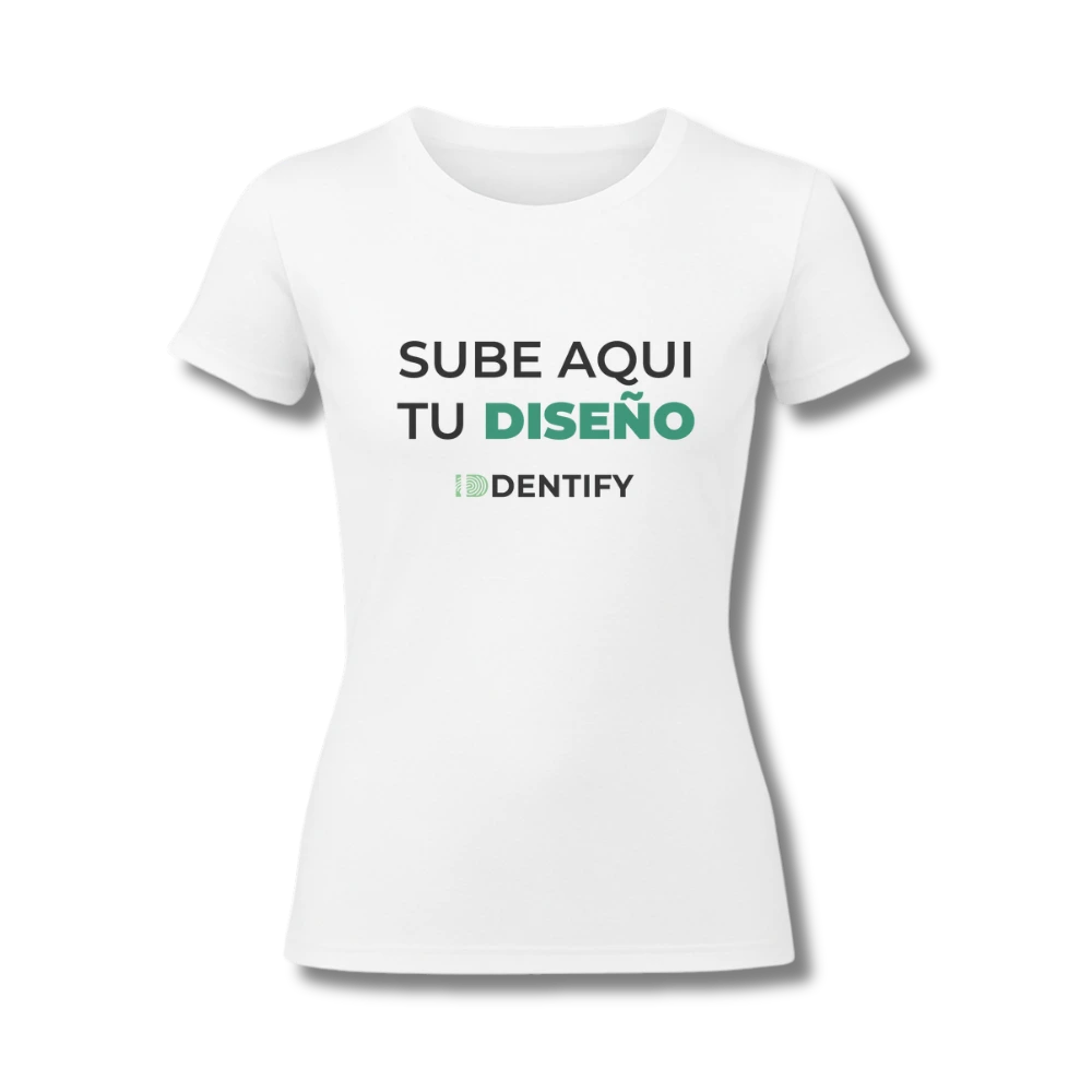 Camiseta Básica Mujer Personalizada